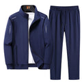 Zip-Up Track Jacket & Jogger Set - Grey