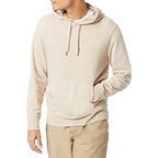 Fleece Pullover Hoodie - Beige